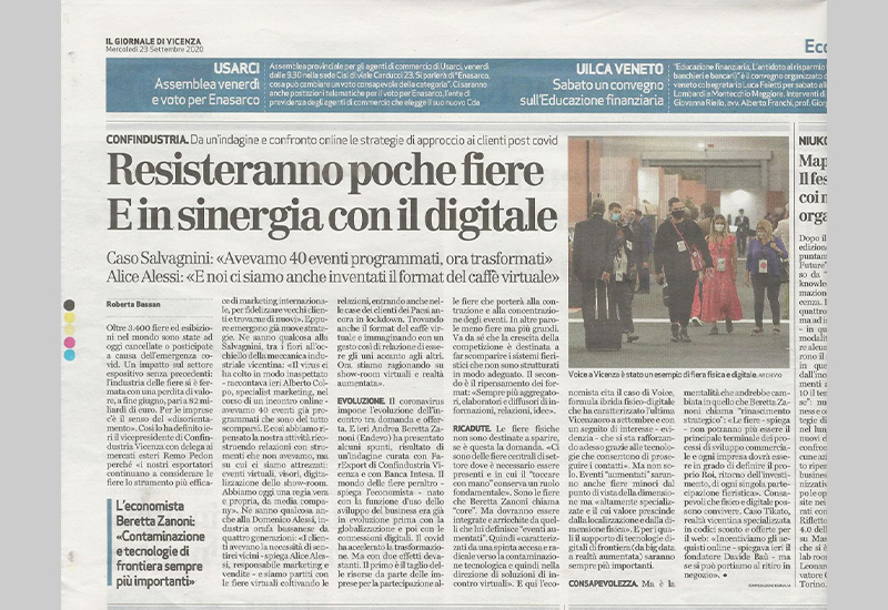 ALESSI DOMENICO - Pocas ferias resistirán y en sinergia con lo digital
