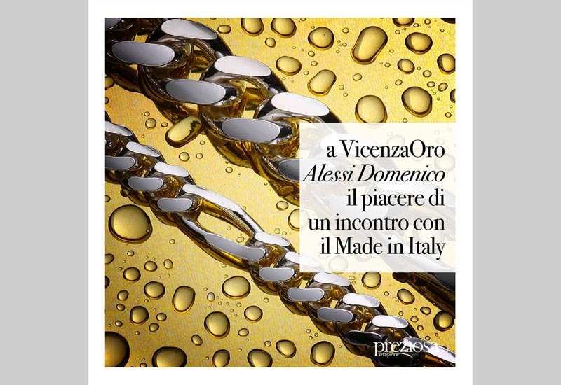 ALESSI DOMENICO - Alessi Domenico, the pleasure of a meeting with Made in Italy
