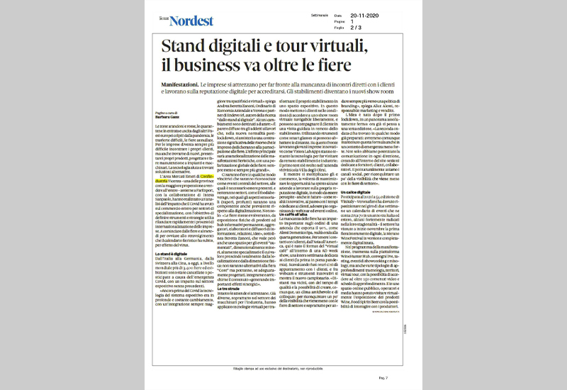 ALESSI DOMENICO - Stands digitales y visitas virtuales, el negocio va más allá de las ferias