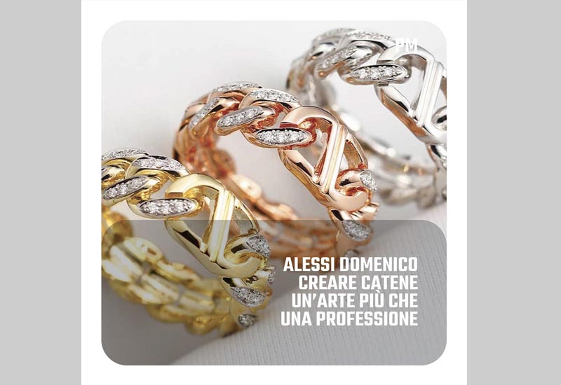 ALESSI DOMENICO - ALESSI DOMENICO: CREARE CATENE, UN’ARTE PIÙ CHE UNA PROFESSIONE